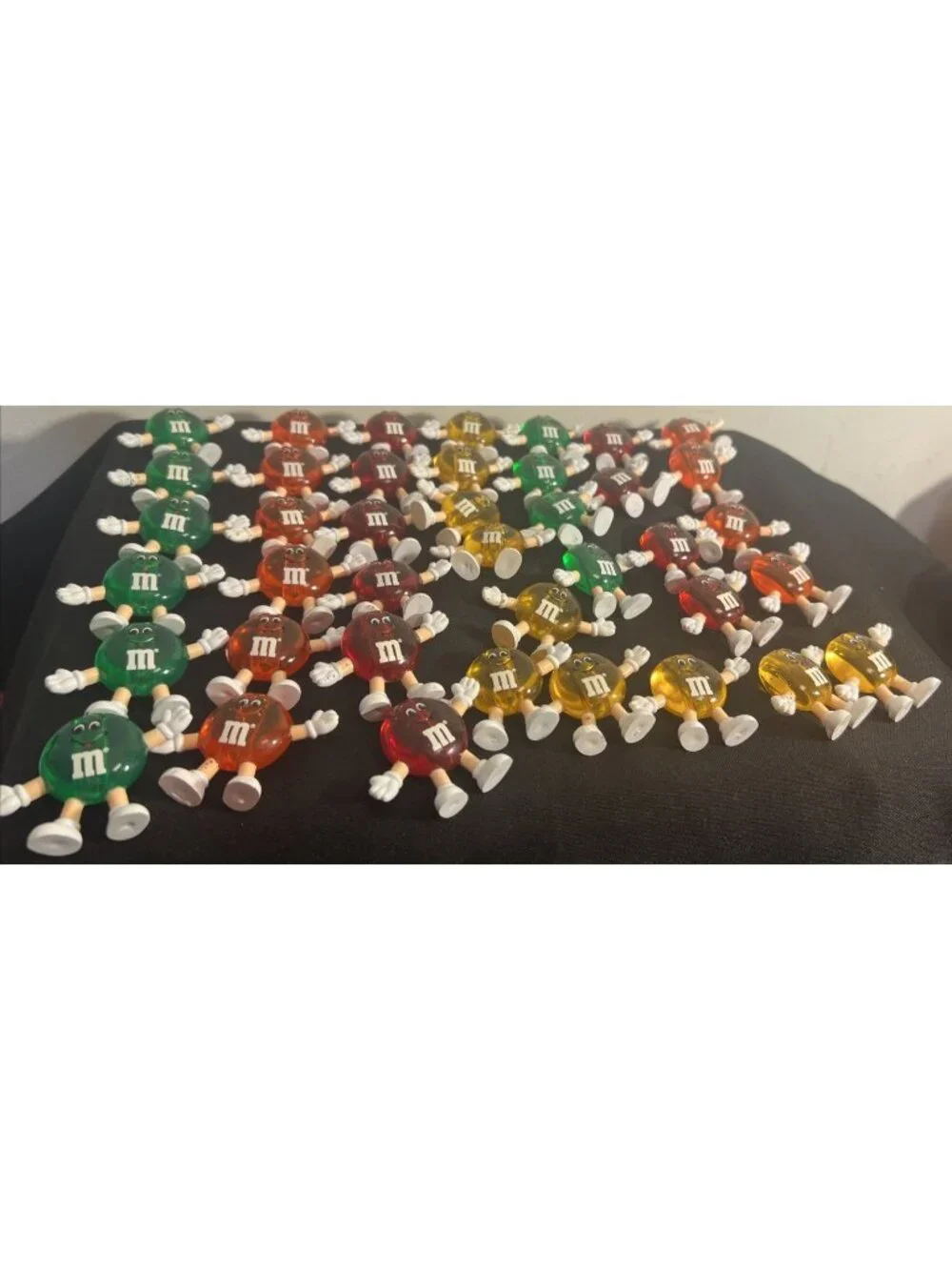 M&M's Happy Lights Replacement String Light Bulb Covers Lot of 40